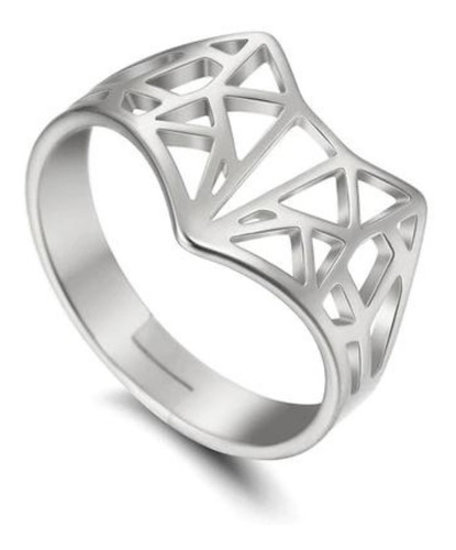 Imagen 5 de 6 de Anillo Ajustable Mujer Piscis Huellas Alas Zorro Acero Plata
