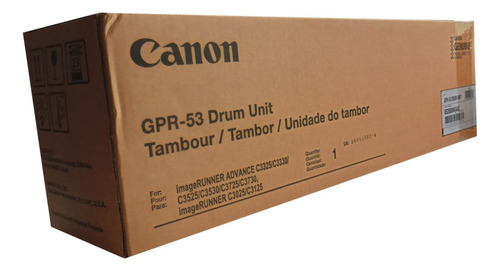 Unidad De Imagen Canon Original Amarillo Gpr53,  Gpr-53, 