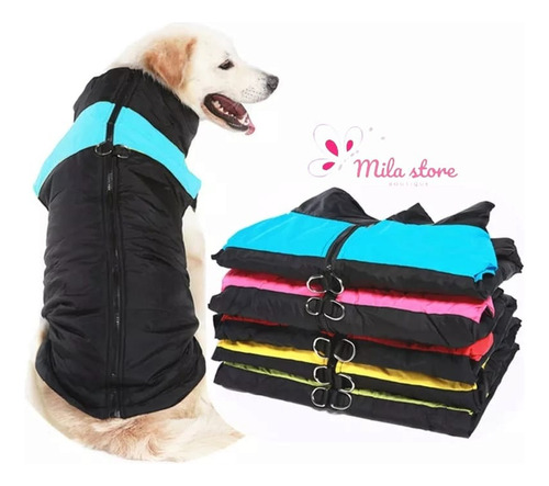 Parka Impermeable Para Perros Talla Grande 