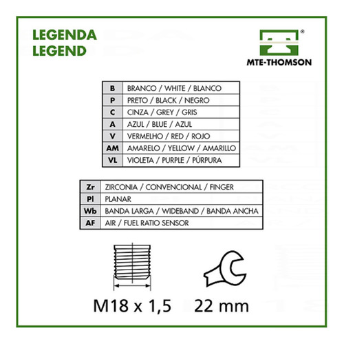 Sensor Oxígeno Dodge D100 / D150 / D250 1989 5.2 L8 A/ C Mte