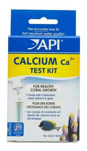 Teste Kit Cálcio Ca²+ 2 X 37ml Para Aquários Api