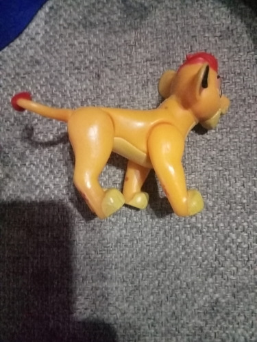 Figura Simba Del Rey León Disney (Usado)