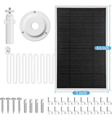 Panel Solar Kagtlta 6v 4.5w Para Cámaras Arlo - Paquete De