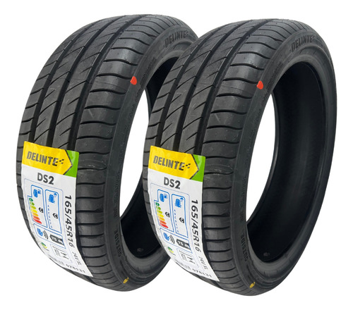 Kit 02 Pneus 165/45r16 Delinte 74v Xl Ds2 Aro 16