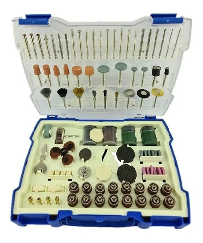 Kit Set Jgo De Acc. Para Minitorno Tipo Dremel 239pcs