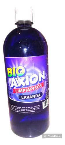 Bio Axion Limpia Piso Aroma Lavanda 1 Litro (pack 4 Litros)