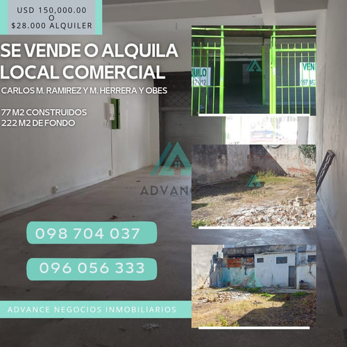 Advance Vende Local Comercial - Deposito Sobre Av. C.m. Ramirez