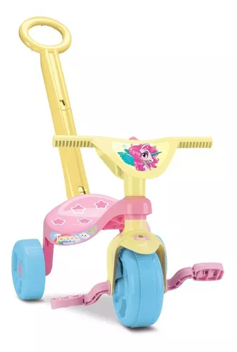 Triciclo Infantil Velotrol Motoca Meninas Cor