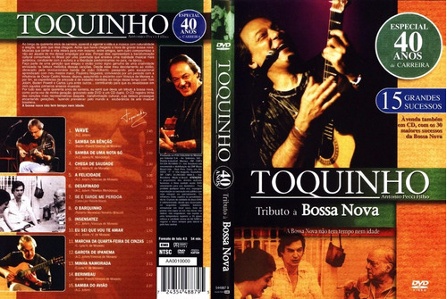 Toquinho - Tributo A Bossa Nova Dvd - U