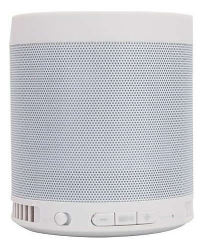 Caixa De Som Multifuncional Wireless Speaker Celular Tablete Cor Branco