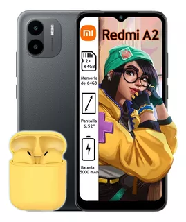 Celular Xiaomi Redmi A2 64gb Dual Sim 2gb Ram + Kit