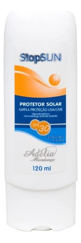 Stop Sun Fps 30 120ml - Protetor Solar Resistente A Água