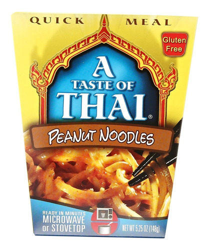 A Taste Of Thai Fideos De Cacahuete  Paquete Individual De