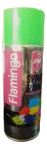 Spray Pintura Fluorescente Verde Flamingo 450ml