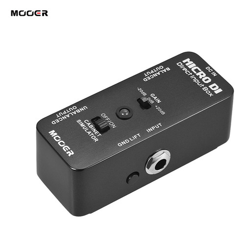 Simulador De Pedal De Efeito Mooer Cabinet Direct Di Metal D