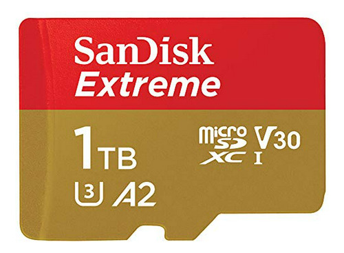 Tarjeta De Memoria Sandisk 1tb Extreme Microsdxc Con Adaptad