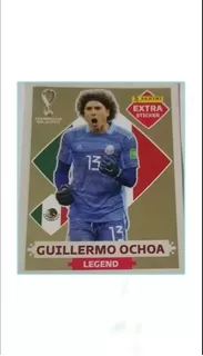 Carta Coleccionable Memo Ochoa Extra Sticker Legend Bronce