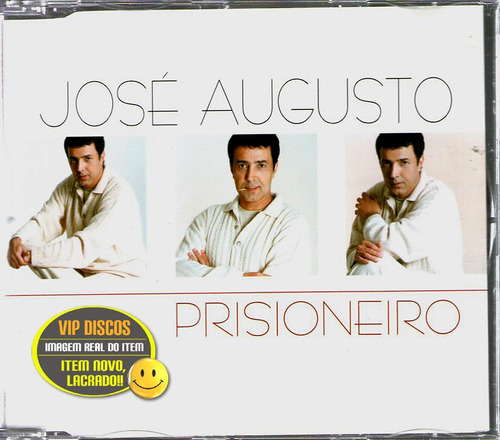José Augusto Cd Single Promo Prisioneiro - Raro