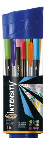 Kit Bic Estuche Intensity Premium X15 Piezas