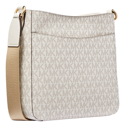 Bolso de hombro Michael Kors Jet Set color vainilla