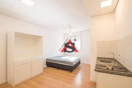 Imagem 14 de 30 de Lindo Apartamento Estilo Kitnet, Mobiliado Para Locação, Pronto Para Morar- Aclimação-sp, - Sp - Kn0038_sales