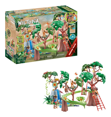 Playmobil Wiltopia - Parque Infantil Jungla Tropical - 71142