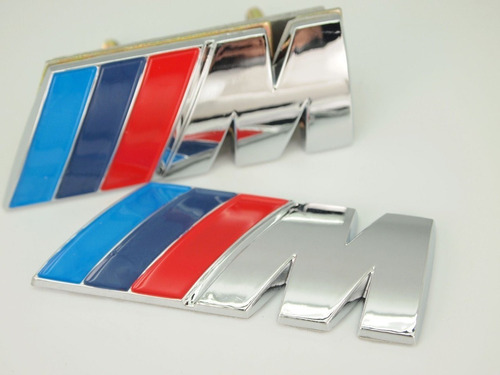 Par Emblemas M Grade E Lataria Bmw Motorsport 116i 118i 120i