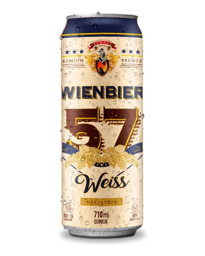 Cerveja Wienbier 57 Weiss 710ml - 1un