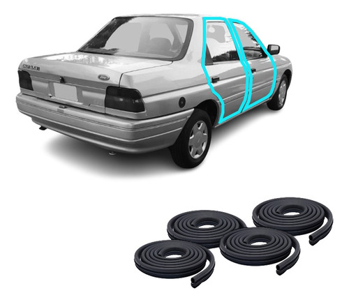 Burlete Ford Orion 96-98 prta x4