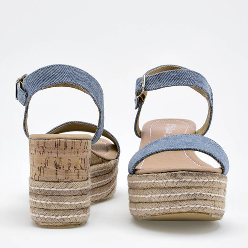 Zapatillas Mujer D'cristian 4027 Mezclilla 125-021