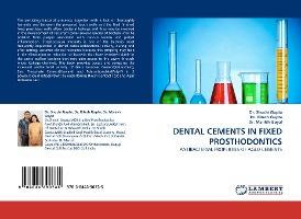 Libro Dental Cements In Fixed Prosthodontics - Dr Shuchi ...