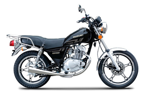 Lona Moto Broche + Ojillos Suzuki Gn125f Black