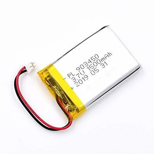 Bateria Lipo 3.7v 1500mah 903450 Recargable Jst Conector