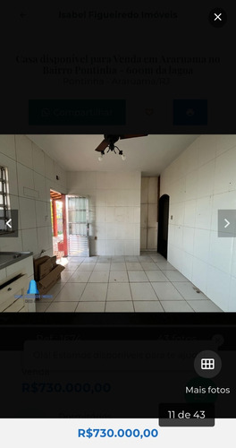 Casa Com 4 Dormitórios,sendo 2 Suítes,1 Com Hidromassagem.