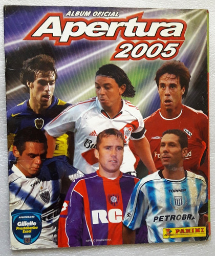 Album Torneo Apertura 2005 Con Algunas Figuritas Excelente