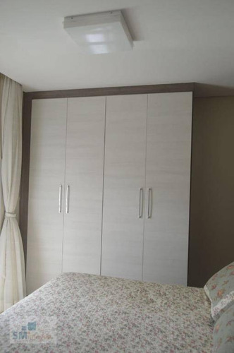 Cobertura Com 2 Dormitórios À Venda, 140 M² Por R$ 562.000,00 - Vila Pires - Santo André/sp - Co0162