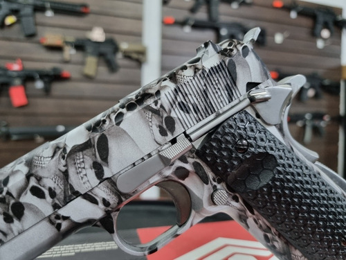 Imagem 4 de 10 de Airsoft Pistola Gbb Armorer Works 1911 Skullcam Ne2101