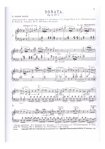 Sonatas For The Piano Book 1 / Sonatas Para Piano Libro 1.