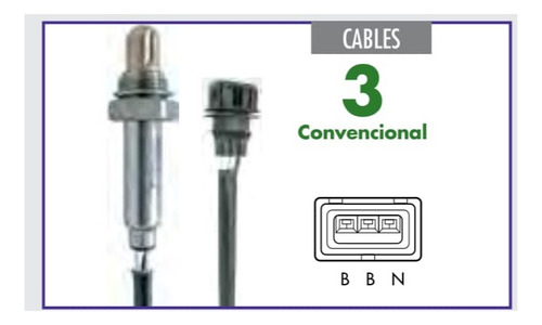 Sensor De Oxígeno / Vw Jetta A3 1.8 Lts 1992 A 1994