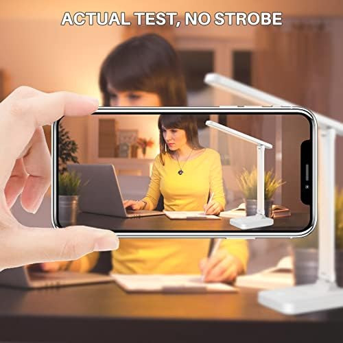 Lámpara De Escritorio Led Con Control Táctil Para Lectura, S
