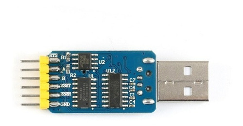 Convertidor Usb 6 En 1 Ttl Rs232 Rs485 Cp2102 Max485 Max232
