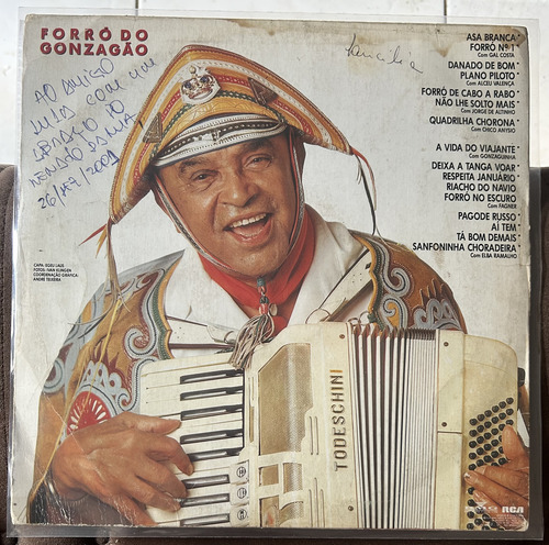 Lp Luiz Gonzaga - Forró Do Gonzagão - 1989 - Rca Victor (Usado)