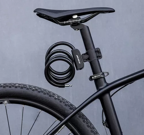 Candado Bicicleta Rockbros Cable Antirrobo Soporte Seguridad