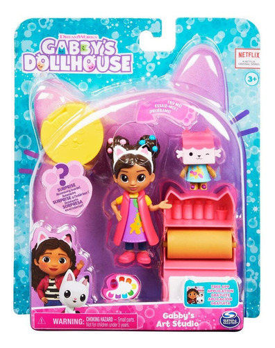 Gabby's Dollhouse Kit Temático 2 Figuras Y Accesorios
