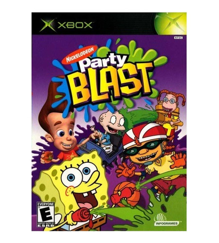 Videojuego Xbox Clásico Nickelodeon Party Blast Completo