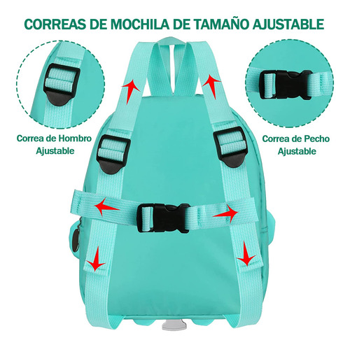 Mochila Para Niños, Mochila Con Arnés De Anti-pérdida, 2 En