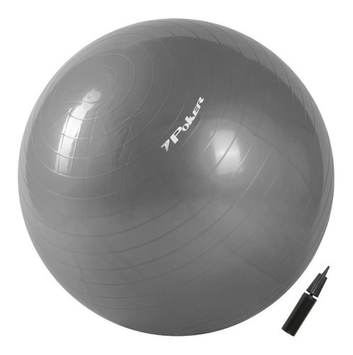 Bola Suíça Para Pilates - Gym Ball 65 Cm Com Bomba - Poker 