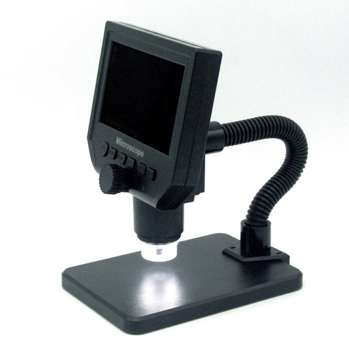 8 Portátil Lcd G600 Digital Com Brilho Altomicroscópio