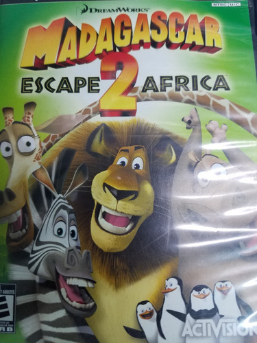 Madagascar Escape 2 Africa Para Ps2 Fisico 