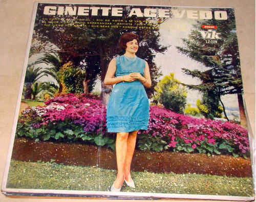 Ginette Acevedo Con Abel Montes Lp Argentino / Kktus